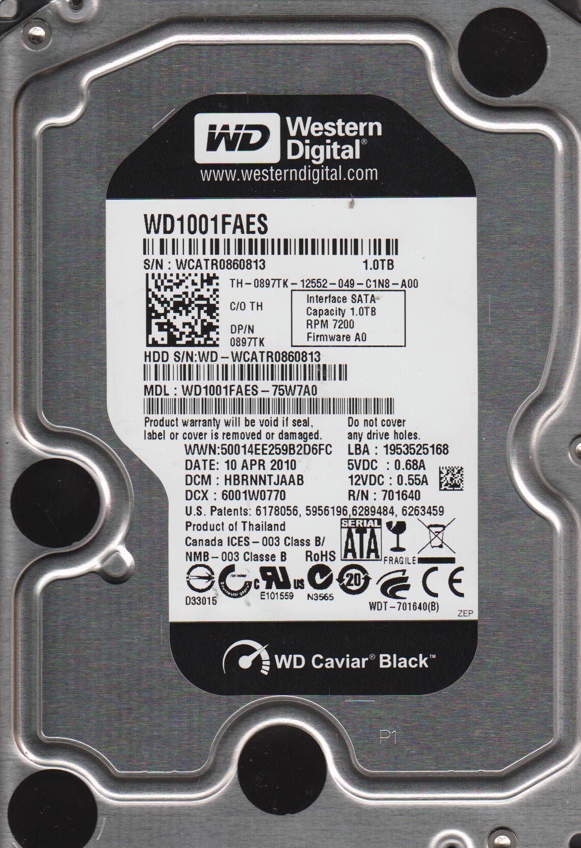 WD1001FAES